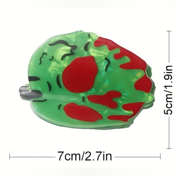 Disney Inspired Snow White Poison Apple Claw Clip - Picture 4 of 4